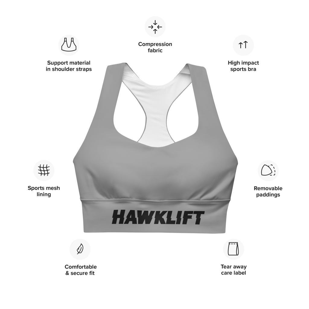 Brassière Sport Gear Gris foncé