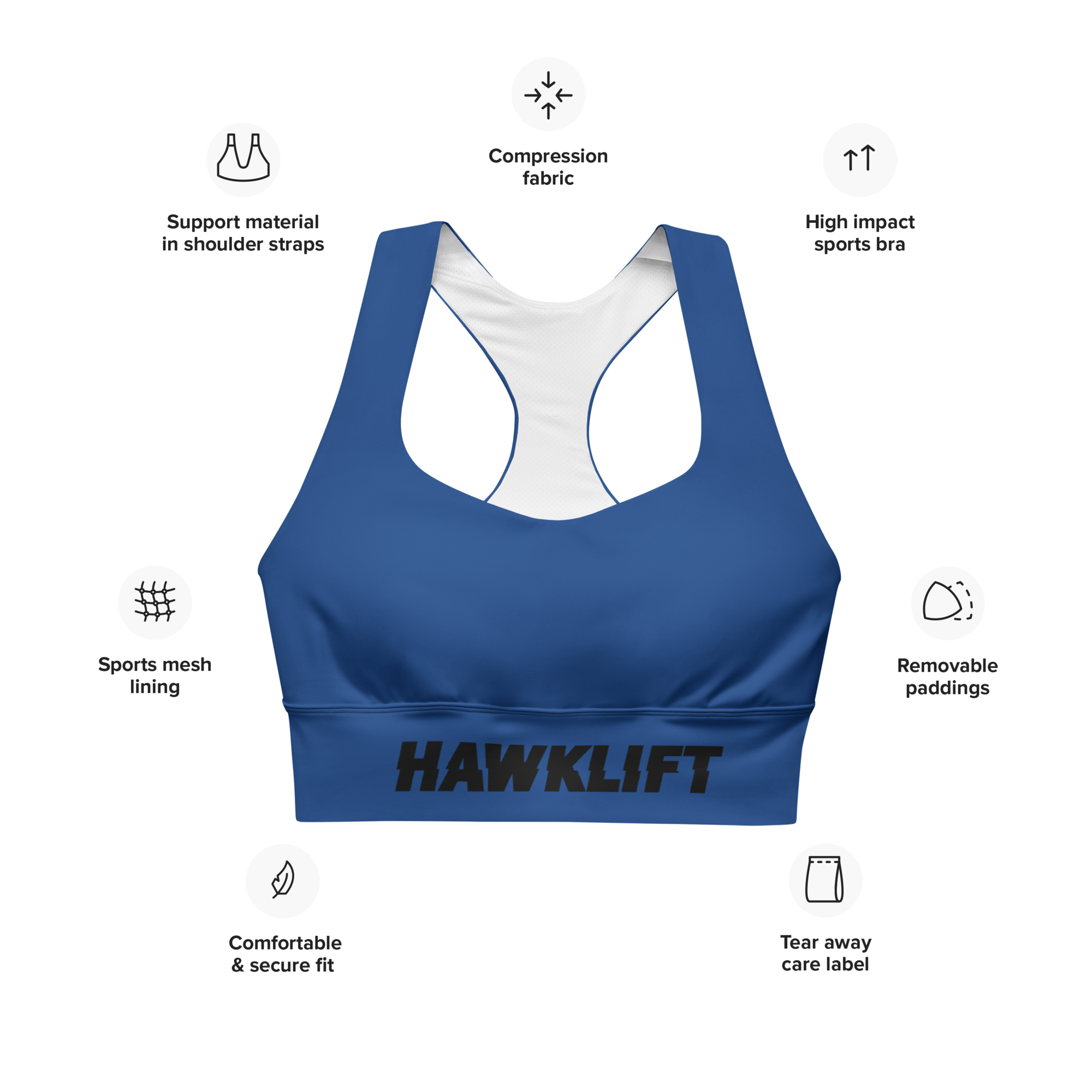Brassière Sport Gear Dark blue
