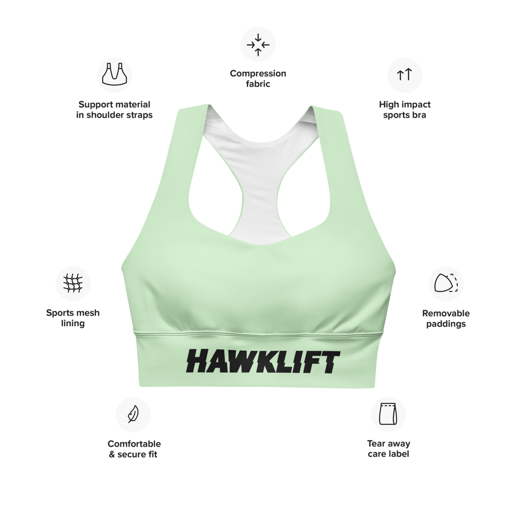 Brassière Sport Gear Vert pastel