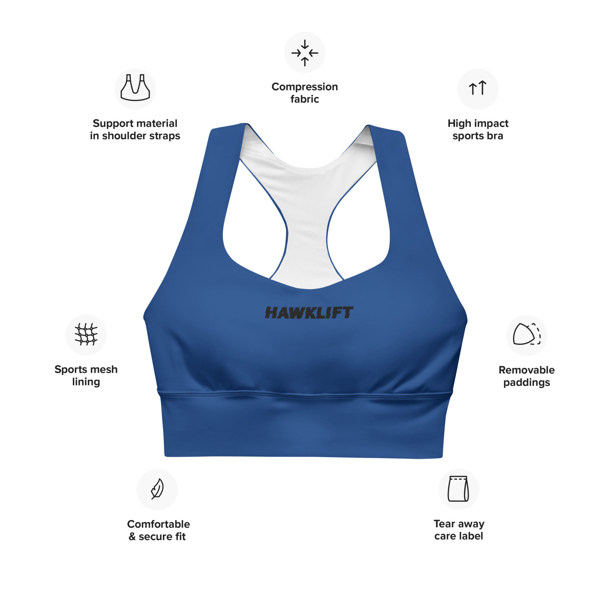 Brassière Sport Gear Dark blue