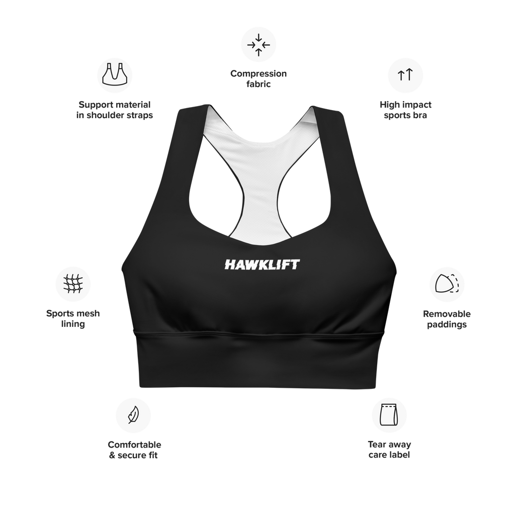 Brassière Sport Gear Noir