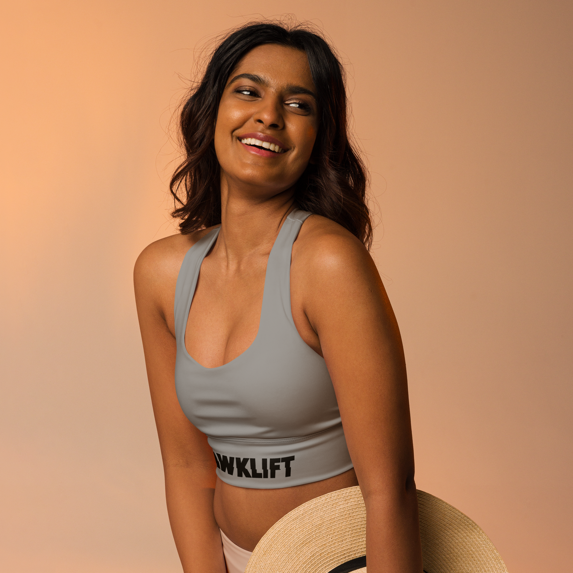 Brassière Sport Gear Gris foncé