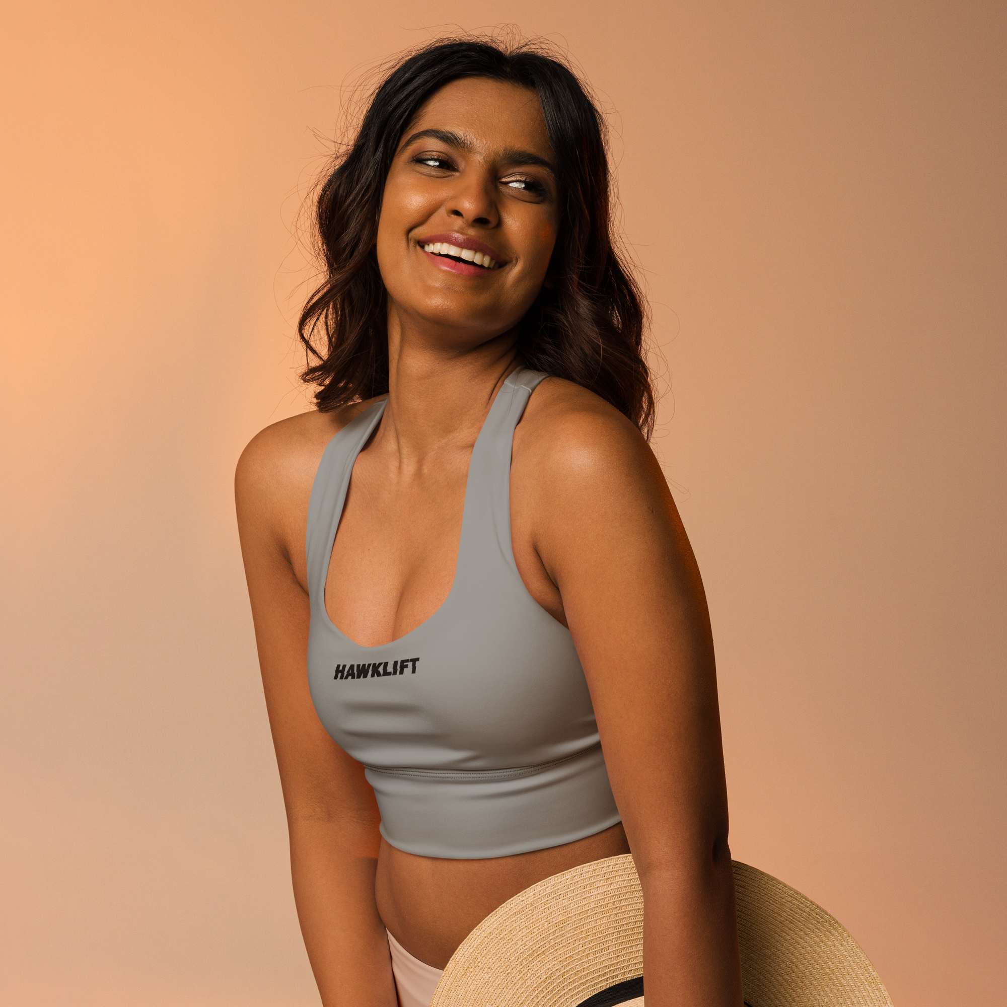 Brassière Sport Gear Gris foncé
